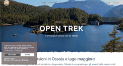 Desktop Screenshot of opentrek.it